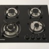Parrilla Para Empotrar Maxims, Gas Lp, 4 Quemadores, Cristal Templado